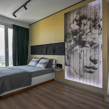 Alfred Sky Smart Apartment 29Th Spa Included สโกเปีย ภายนอก รูปภาพ
