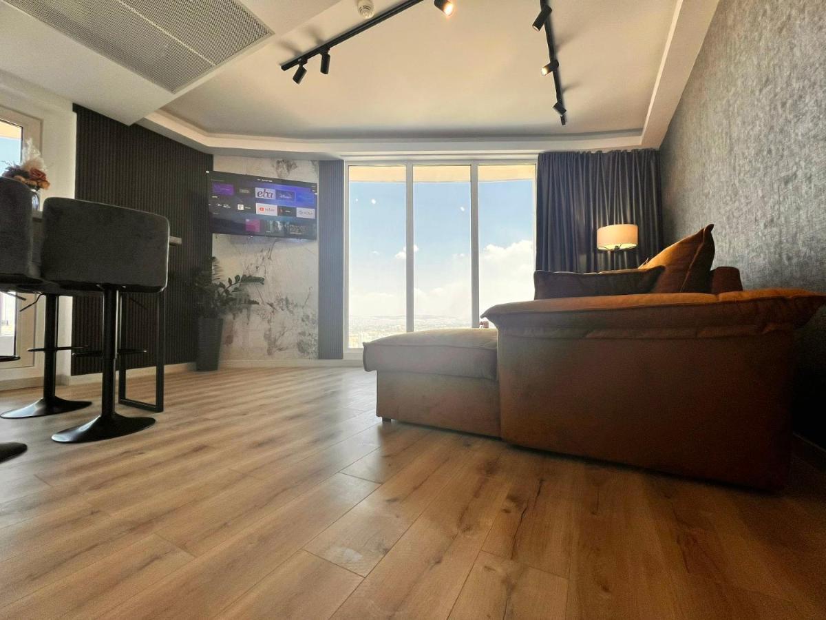 Alfred Sky Smart Apartment 29Th Spa Included สโกเปีย ภายนอก รูปภาพ