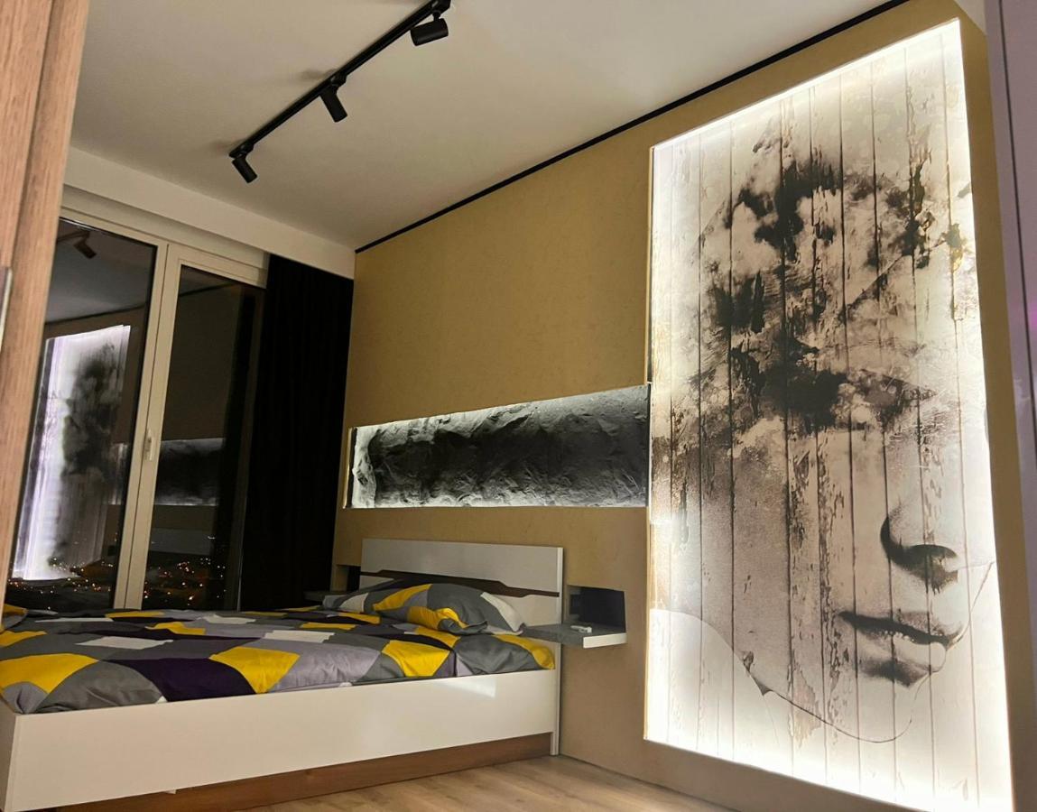 Alfred Sky Smart Apartment 29Th Spa Included สโกเปีย ภายนอก รูปภาพ